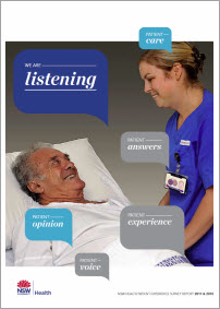 NSW Health Patient Experience Survey Report 2010, 2011
