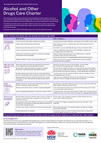 Alcohol and Other Drugs (AOD) Charter