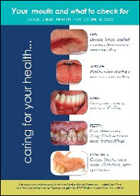 Your mouth and what to check for - older adults
