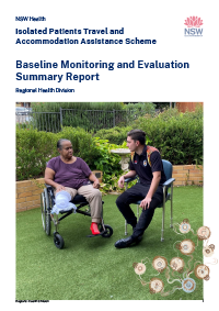 Isolated Patients Travel and Accommodation Assistance Scheme: Baseline Monitoring and Evaluation Summary Report