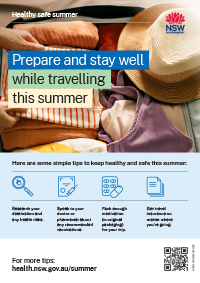 Prepare and stay well while travelling this summer