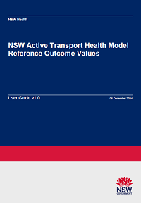 NSW Active Transport Health Model Reference Outcome Values