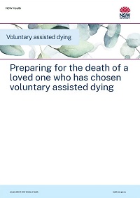 Preparing for the death of a loved one who has chosen voluntary assisted dying