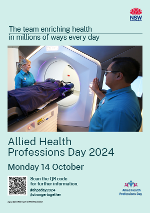 Allied Health Professions Day 2024 A3 Poster b