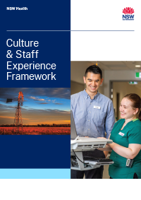 NSW Health Culture and Staff Experience Framework